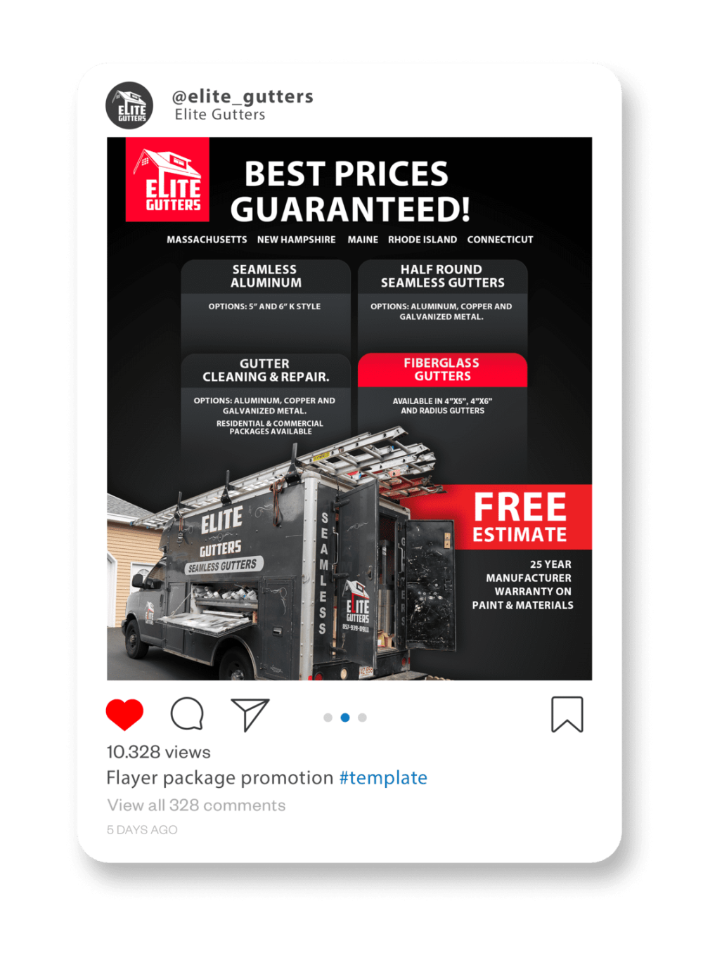 elitte gutters flyer 2